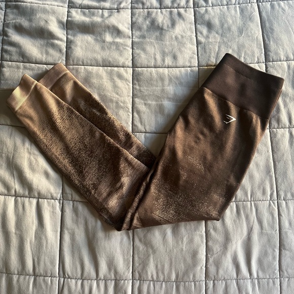 Gymshark Brown leggings - Picture 1 of 2